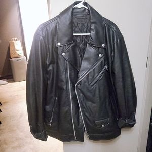 COPY - UNIQLO Black Leather Jacket